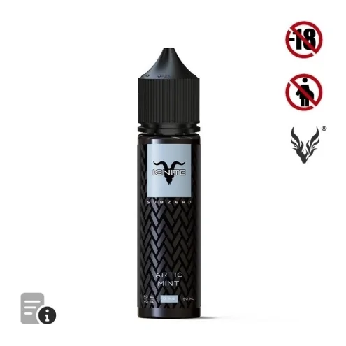 E-liquide Artic Mint 50ml de Ignite Subzero