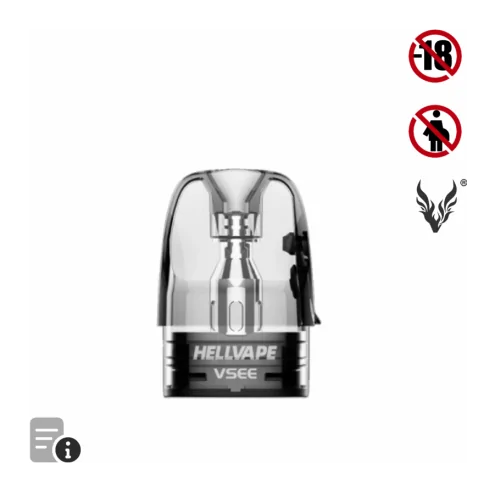 Cartouches VSEE One de Hellvape Cartouches VSEE One de Hellvape