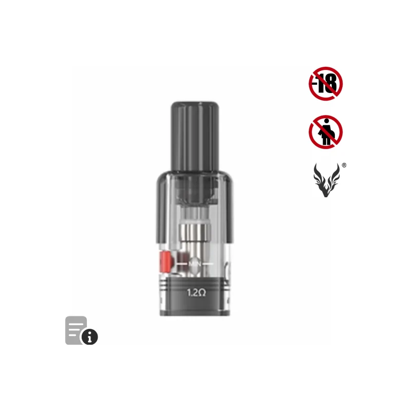 Cartouches Exceed PCC 1.2 ohm de Joyetech