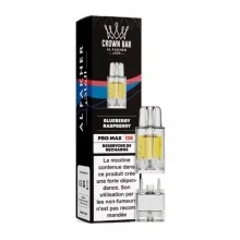 Cartouche Pré-remplie Pro Max Blueberry Raspberry de Crown Bar