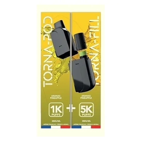 Cartouche Pré-Remplie Torna-Pod Ananas de Torna-Bar