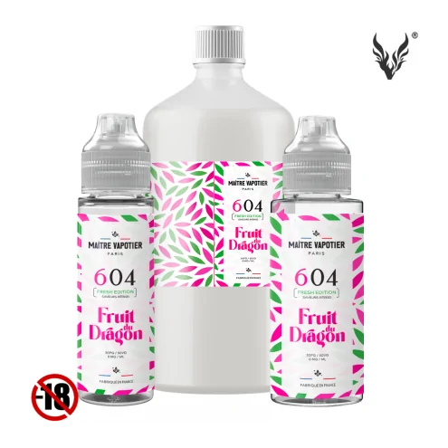 Eliquide N°604 • Fruit du Dragon • Fresh Edition Eliquide N°604 • Fruit du Dragon • Fresh Edition