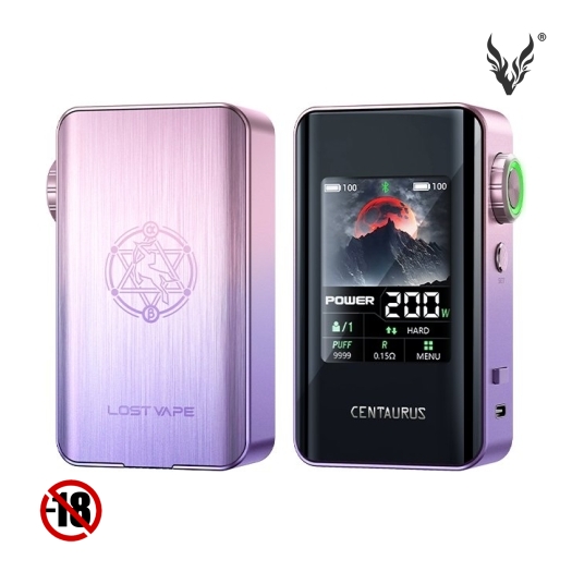 Box Centaurus BT200 Pink Purple de Lost Vape Box Centaurus BT200 Pink Purple de Lost Vape