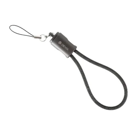 Câble de Charge Porte Clés à Lanière USB-C Vers USB-C Ultra 10 de DEVIA