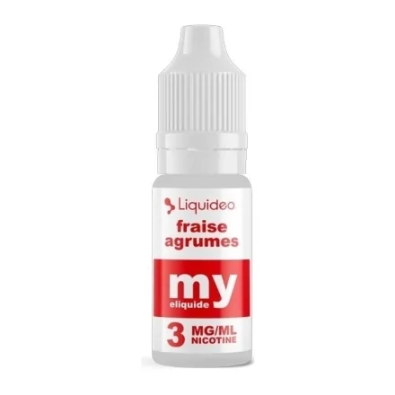 E-liquide Fraise Agrumes 10ml de My Eliquide de Liquideo