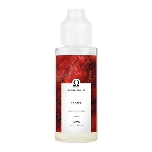 E-liquide Fraise 100ml de Cloud Empire