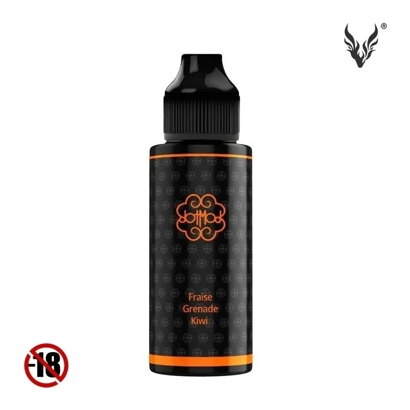 E-liquide Fraise Grenade Kiwi 100ml de DotMod
