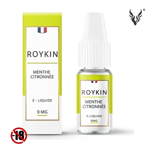 E-liquide Menthe Citronnée 10ml de Roykin