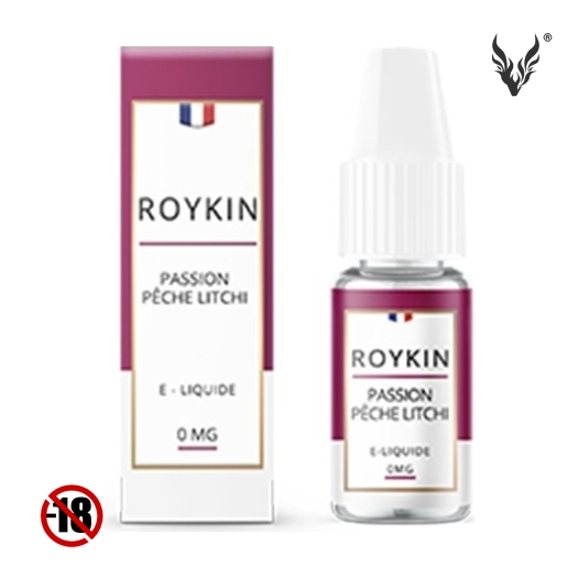 E-liquide Passion Pêche Litchi 10ml de Roykin