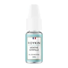 E-liquide Menthe Myrtille Sels de Nicotine 10ml de Roykin