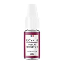 E-liquide Passion Pêche Litchi Sels de Nicotine 10ml de Roykin