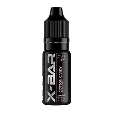 E-liquide Cotton Candy Sels de Nicotine 10ml de X-Bar