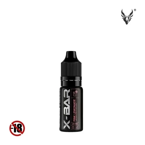 E-liquide Pink Lemonade Sels de Nicotine 10ml de X-Bar E-liquide Pink Lemonade Sels de Nicotine 10ml de X-Bar
