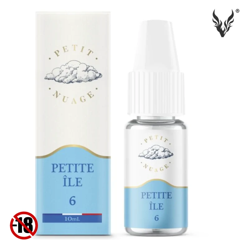 E-liquide Petite île 10ml de Petit Nuage