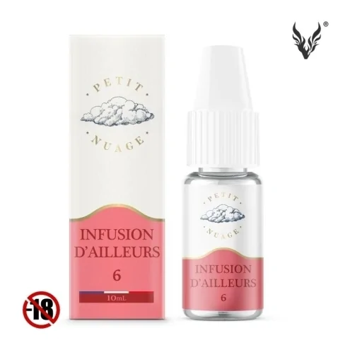 E-liquide Infusion D'ailleurs 10ml de Petit Nuage E-liquide Infusion D'ailleurs 10ml de Petit Nuage