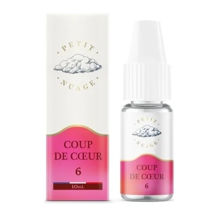 E-liquide Coup de Coeur 10ml de Petit Nuage