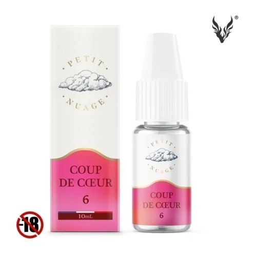E-liquide Coup de Coeur 10ml de Petit Nuage