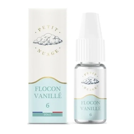 E-liquide Flocon Vanillé 10ml de Petit Nuage
