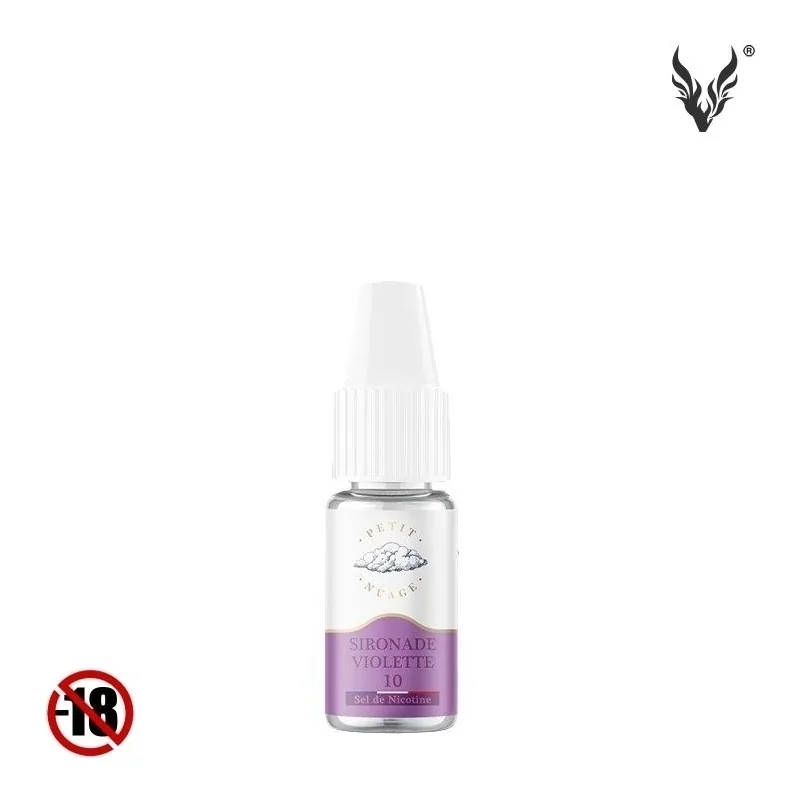E-liquide Sironade Violette Sels de Nicotine 10ml de Petit Nuage