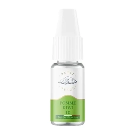 E-liquide Pomme Kiwi Sels de Nicotine 10ml de Petit Nuage