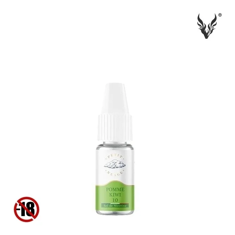 E-liquide Pomme Kiwi Sels de Nicotine 10ml de Petit Nuage