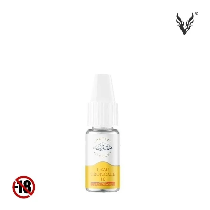 E-liquide L'eau Tropicale Sels de Nicotine 10ml de Petit Nuage