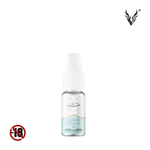 E-liquide Flocon Vanillé Sels de Nicotine 10ml de Petit Nuage E-liquide Flocon Vanillé Sels de Nicotine 10ml de Petit Nuage