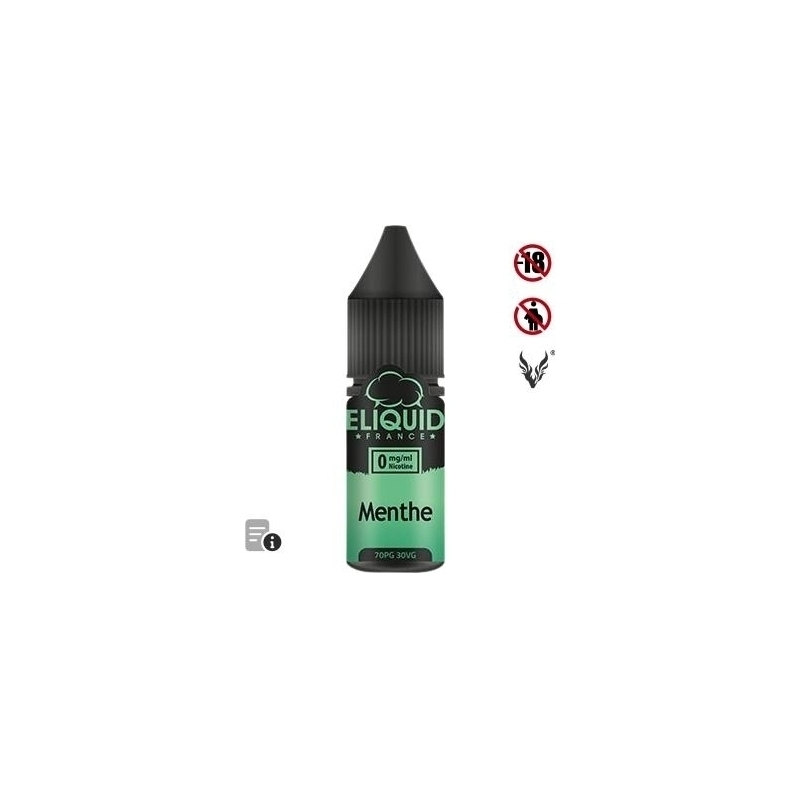 E-liquide Menthe de Eliquid France
