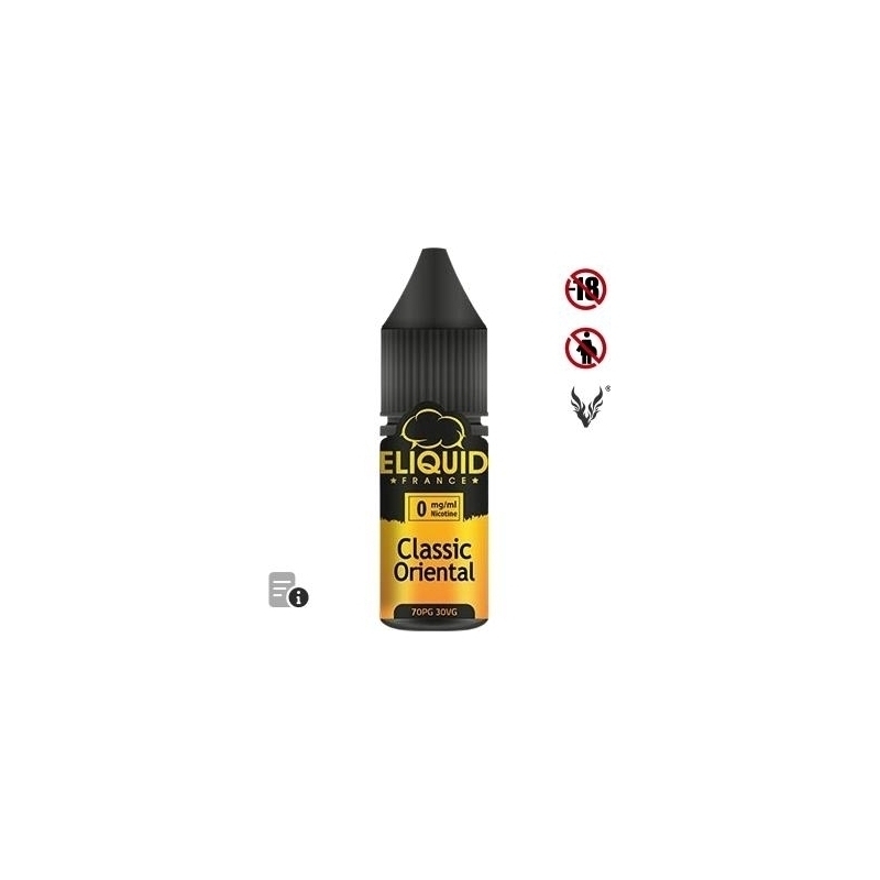 E-liquide Classic Oriental de Eliquid France