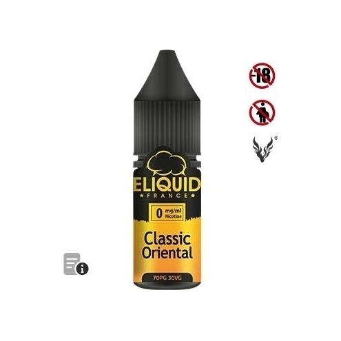 E-liquide Classic Oriental de Eliquid France E-liquide Classic Oriental de Eliquid France