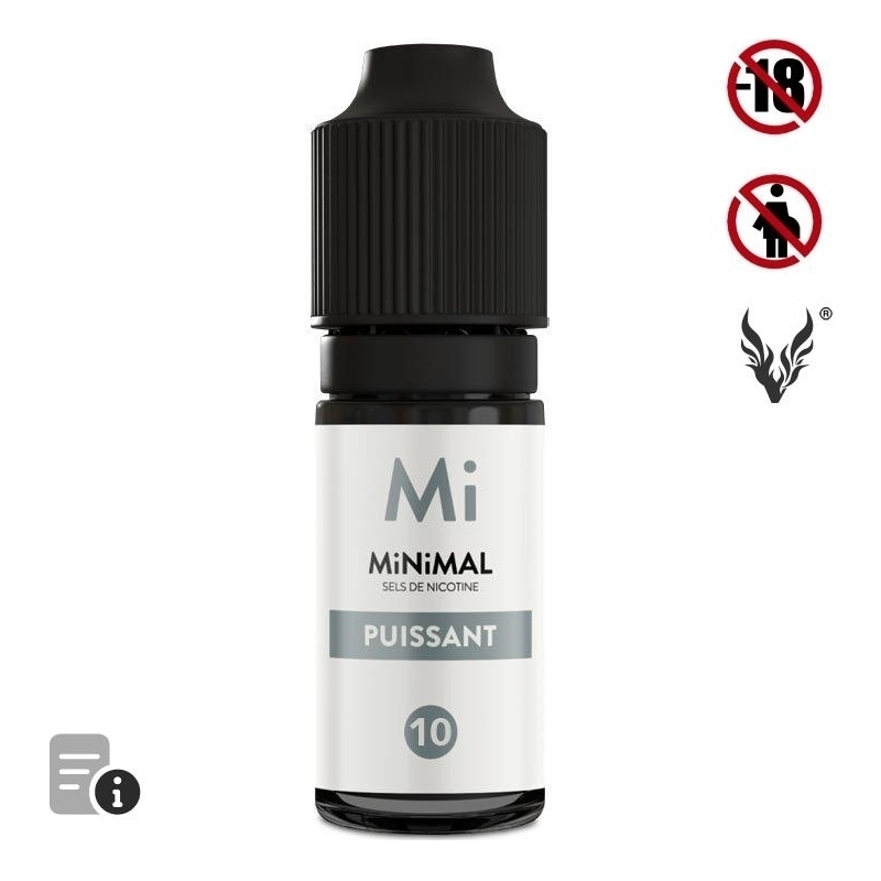 E-liquide Puissant 10ml de MiNiMAL