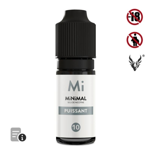 E-liquide Puissant 10ml de MiNiMAL