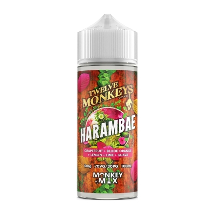 E-liquide Harambae 100ml de Monkey Mix par Twelve Monkeys