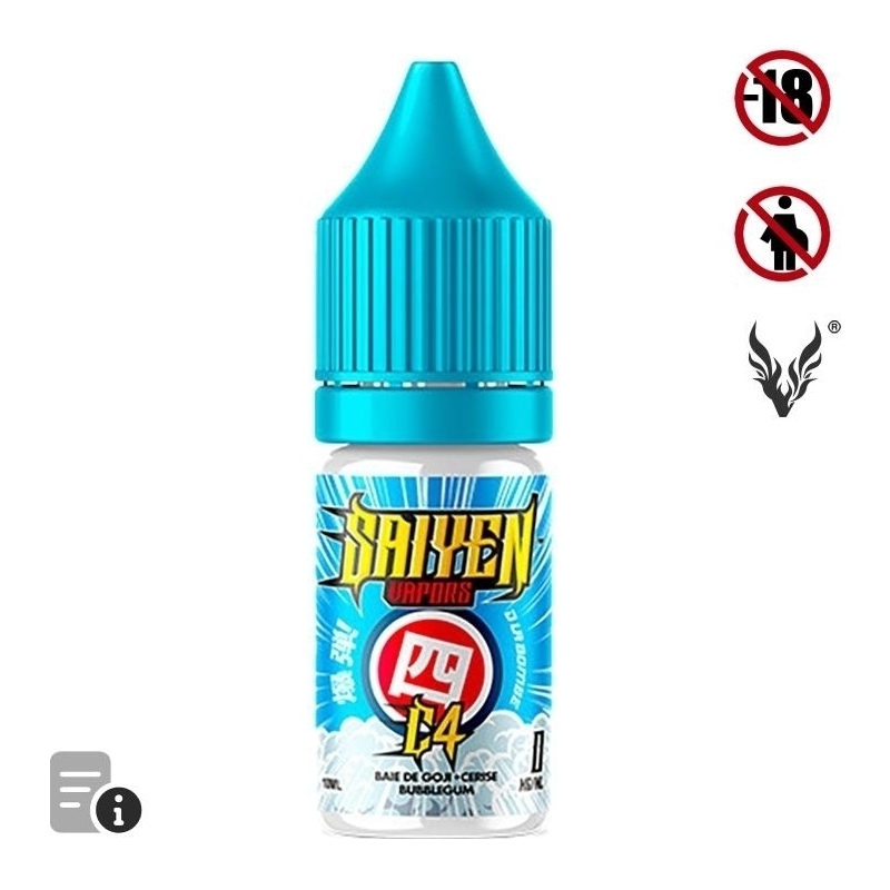 E-liquide C4 10ml de Saiyen Vapors
