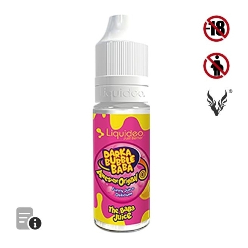 E-liquide Darka Bubble Baba de Liquideo Tentation E-liquide Darka Bubble Baba de Liquideo Tentation