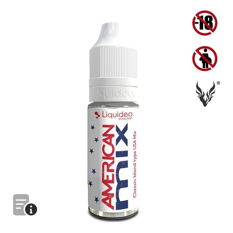 E-liquide American Mix 10ml de  Liquideo Evolution