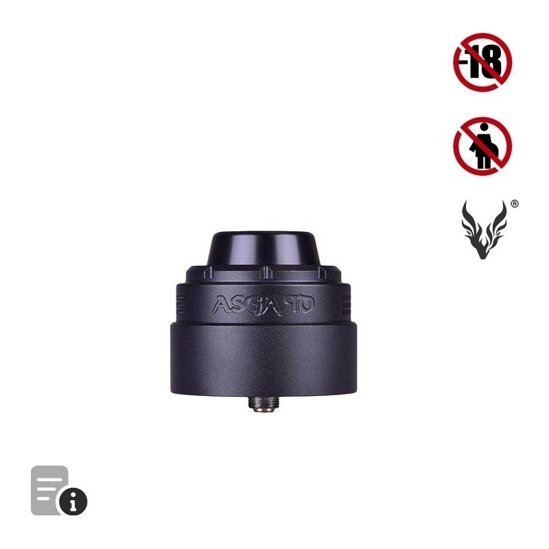 Asgard XL RDA Matte Black de Vaperz Cloud