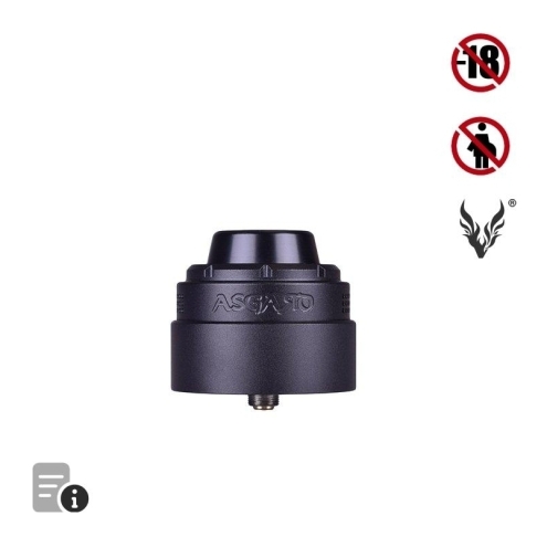 Asgard XL RDA Matte Black de Vaperz Cloud Asgard XL RDA Matte Black de Vaperz Cloud