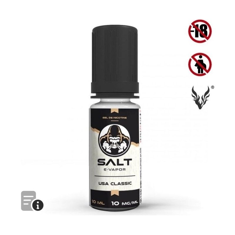 E-liquide USA Classic de Salt E-Vapor