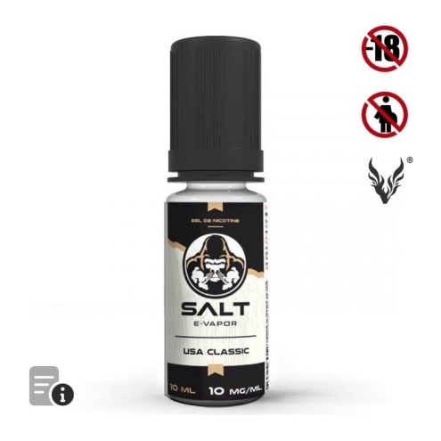 E-liquide USA Classic de Salt E-Vapor E-liquide USA Classic de Salt E-Vapor