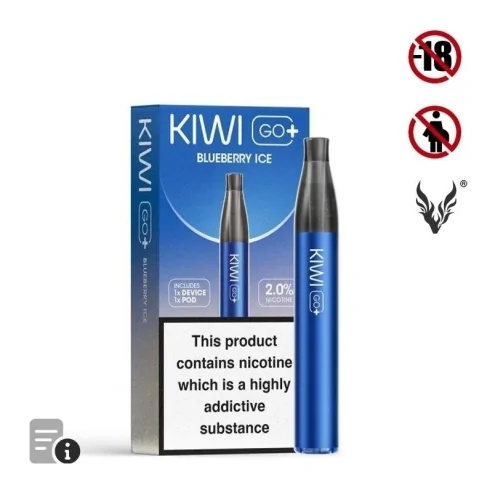 Puff Blueberry Ice Kiwi Go+ de Kiwi Vapor Puff Blueberry Ice Kiwi Go+ de Kiwi Vapor