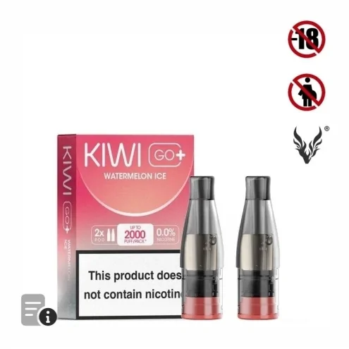 Cartouche Pré-remplie Watermelon Ice Kiwi Go+ de Kiwi Vapor Cartouche Pré-remplie Watermelon Ice Kiwi Go+ de Kiwi Vapor