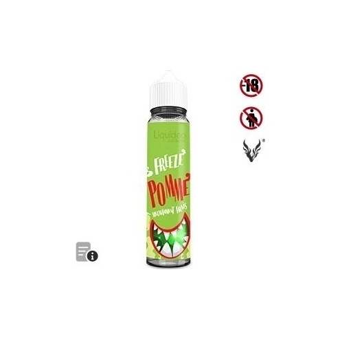 E-liquide Freeze Pomme 50ml de Liquideo E-liquide Freeze Pomme 50ml de Liquideo