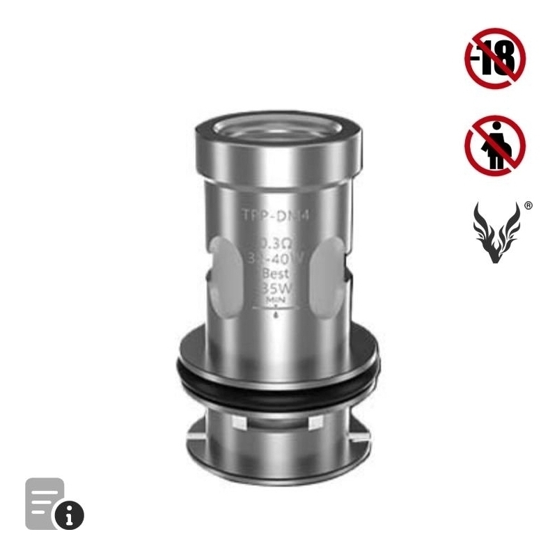 Résistances TPP DM4 de Voopoo