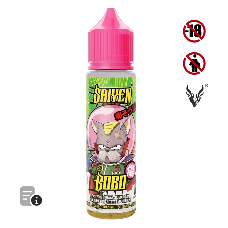 E-liquide Bobo 50ml de Saiyen Vapors
