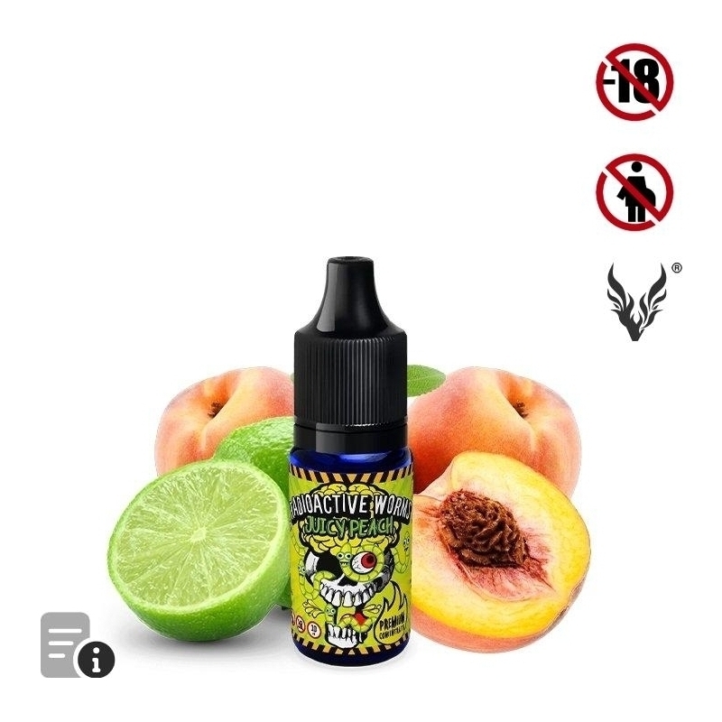 Arôme Radioactive Worms Juicy Peach 10ml de Chill Pill