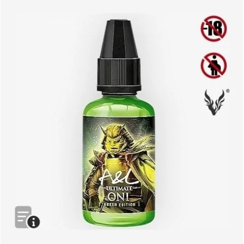 Arôme Oni Green Edition 30ml de A&L Ultimate Arôme Oni Green Edition 30ml de A&L Ultimate