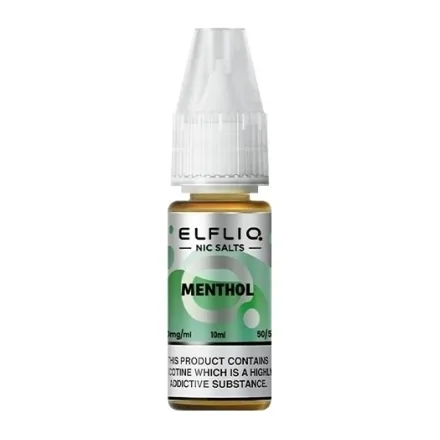 E-liquide Menthol Sels de Nicotine 10ml de ElfLiq par ElfBar
