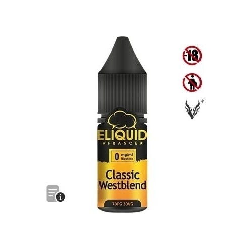E-liquide Classic Westblend de Eliquid France