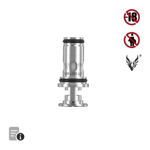 Résistances UB Lite Mesh  L10 0.6 ohm de  Lost Vape